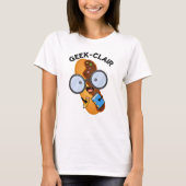 T-shirt Geek-clair Funny Eclair Pun (Devant)