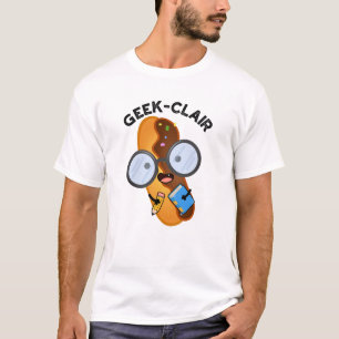 T-shirt Geek-clair Jeu de mots Éclair Drôle 