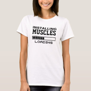 T-shirt Géek Drôle Musclé