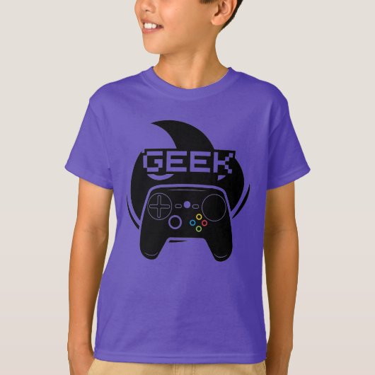 T-shirt Geek Gamer (Devant)