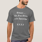 T-shirt GEEK IPv4 Apocolypse (Devant)