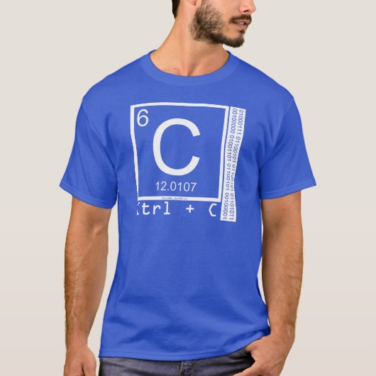T-shirt Geek Me! Carbon Copy (Devant)