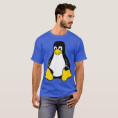 T-shirt Geek Nerd Linu Tu Penguin Open Source (Devant entier)
