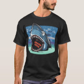 T-shirt Geek requin (Devant)