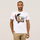 T-shirt geek stamp (Devant entier)