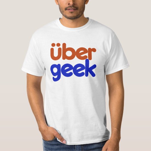 T-shirt Geek Uber (Devant)