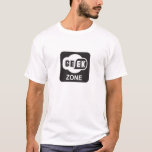 T-shirt Geek Zone<br><div class="desc">Interdit aux non-autorisés !!!</div>