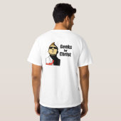 T-shirt Geeks pour le Christ (Dos entier)