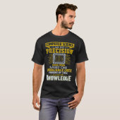 T-shirt Geeky It Ordinateur Nerd Informatique Connaissance (Devant entier)