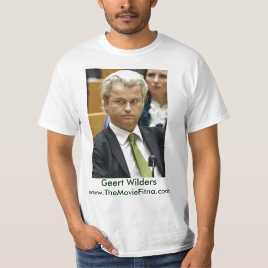 T-shirt Geert Wilders (Devant)