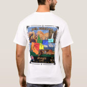 T-shirt Geezah Daube Long Homme Henly (Dos)