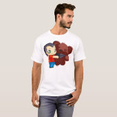 T-shirt Gege and his teddy bear (Devant entier)