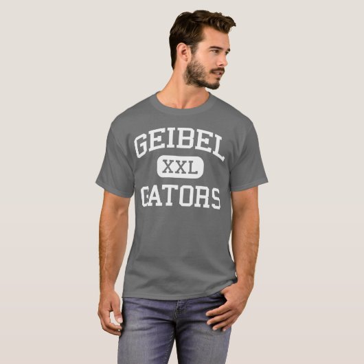 T-shirt Geibel - alligators - catholique - Connellsville (Devant entier)