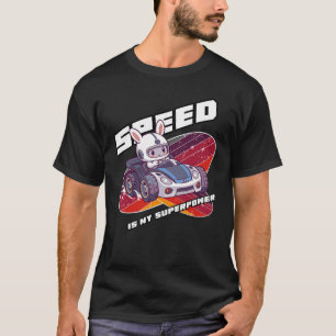 T-shirt geïnspireerd door passie voor racen en mod