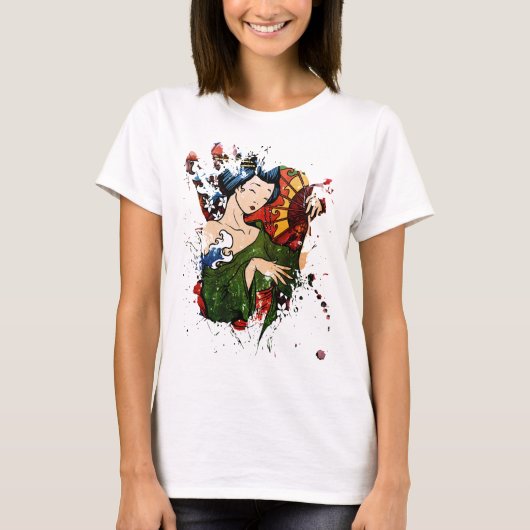 T-shirt Geisha (Devant)