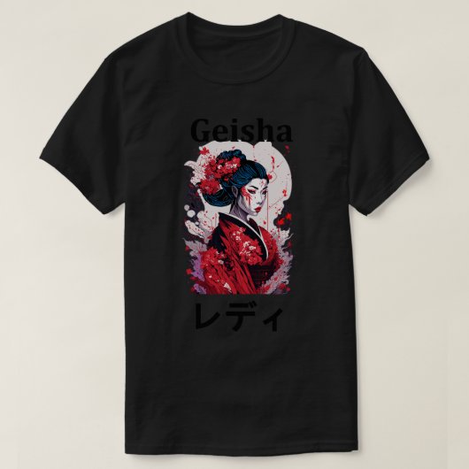 T-shirt Geisha (Design devant)