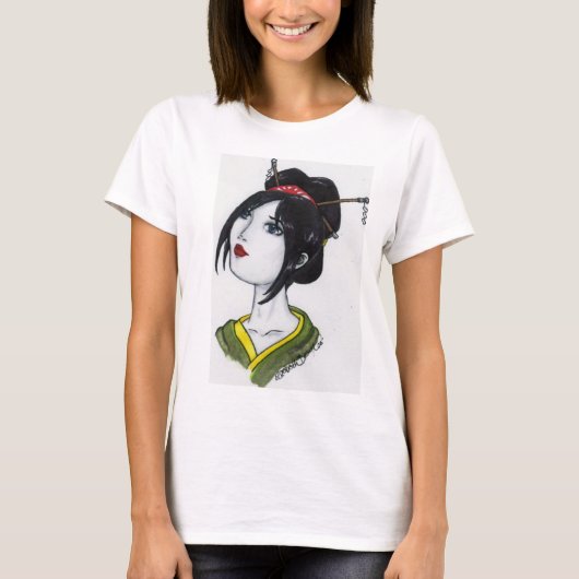 T-shirt geisha (Devant)