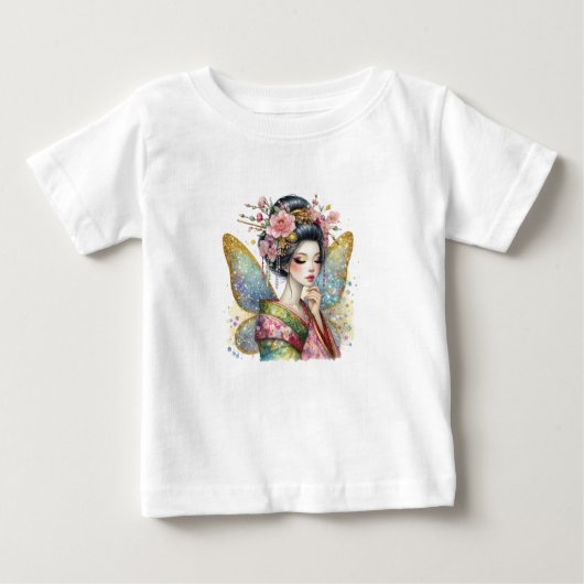 T-shirt geisha  (Voorkant)