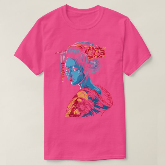T-shirt Geisha (Design devant)