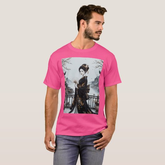 T-shirt Geisha Active (Devant entier)