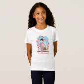 T-Shirt Geisha Fille d'anniversaire (Devant entier)