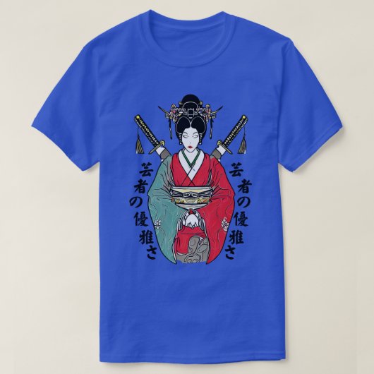 T-shirt Geisha japon (Design devant)