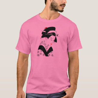T-shirt Geisha japonais