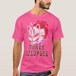 T-shirt Geisha japonais Fox Kitsune Masque Style Streetwea
