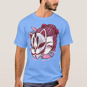 T-shirt Geisha Japonaise Japonaise Japonaise Kawaii Geisha