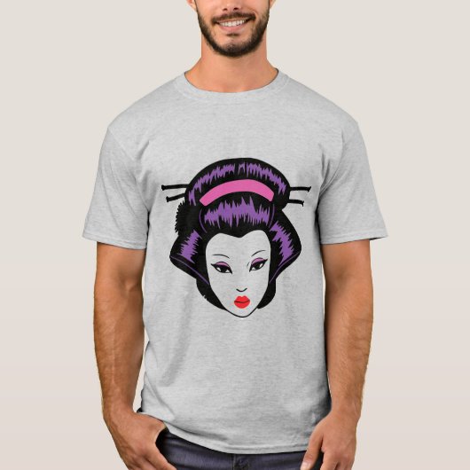 T-shirt Geisha Lady (Devant)