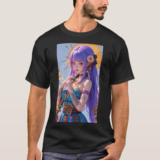 T-SHIRT GEISHA PIRATE 8 (Devant)