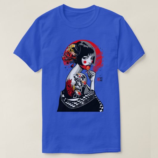 T-shirt Geisha Pop (Design devant)
