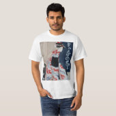 T-shirt Geisha rouge (Devant entier)