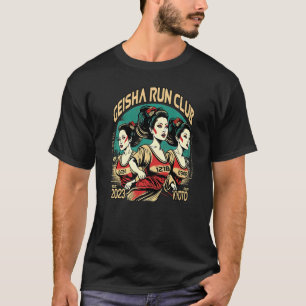 T-shirt Geisha run club petit appa grand thé