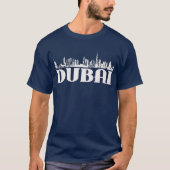 T-SHIRT GEL DE SKYLINE DE DUBAÏ (Devant)