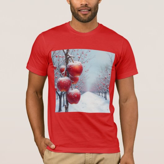 T-shirt gelée hivernale (Devant)