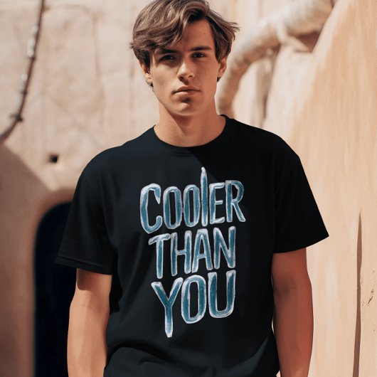 T-shirt Gelée Mot Art - Glacière que vous