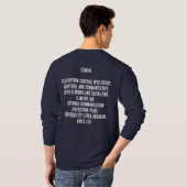 T-shirt gémeaux, horoscope,  (Dos entier)