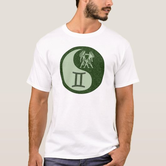 T-shirt Gémeaux Yin Yang (Devant)