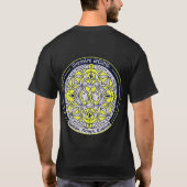 T-shirt Gemini 2026 Twin Zodiac Mandala | Speak, Adapt, Ev (Dos)