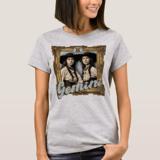 T-shirt Gemini astrologie signe de naissance zodiac jumeau