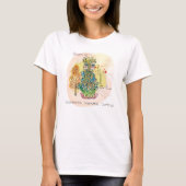 T-shirt Gemini Les Jumeaux Zodiac Signal Whimsical Art (Devant)
