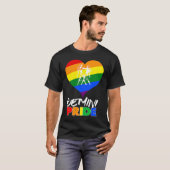 T-shirt Gemini LGBT Gay Pride Awesome (Devant entier)