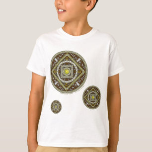 T-shirt Gemini Mandala Chemise lumière pour enfants et béb