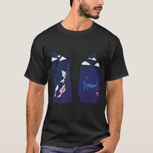 T-shirt Gemme de l'océan (Devant)
