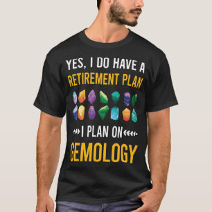T-shirt Gémologiste de la gemologie de la retraite