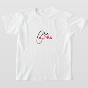 T-shirt Gen ALPHA pour enfants