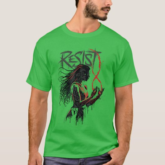 T-shirt Gen V Resist Silhouette Marie IllustrationV Show f (Devant)