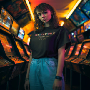 T-shirt Gen X : Ce n'est pas nous, c'est vous