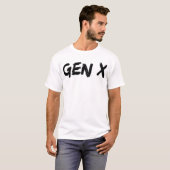 T-shirt Gen X Generation X Gen X (Devant entier)